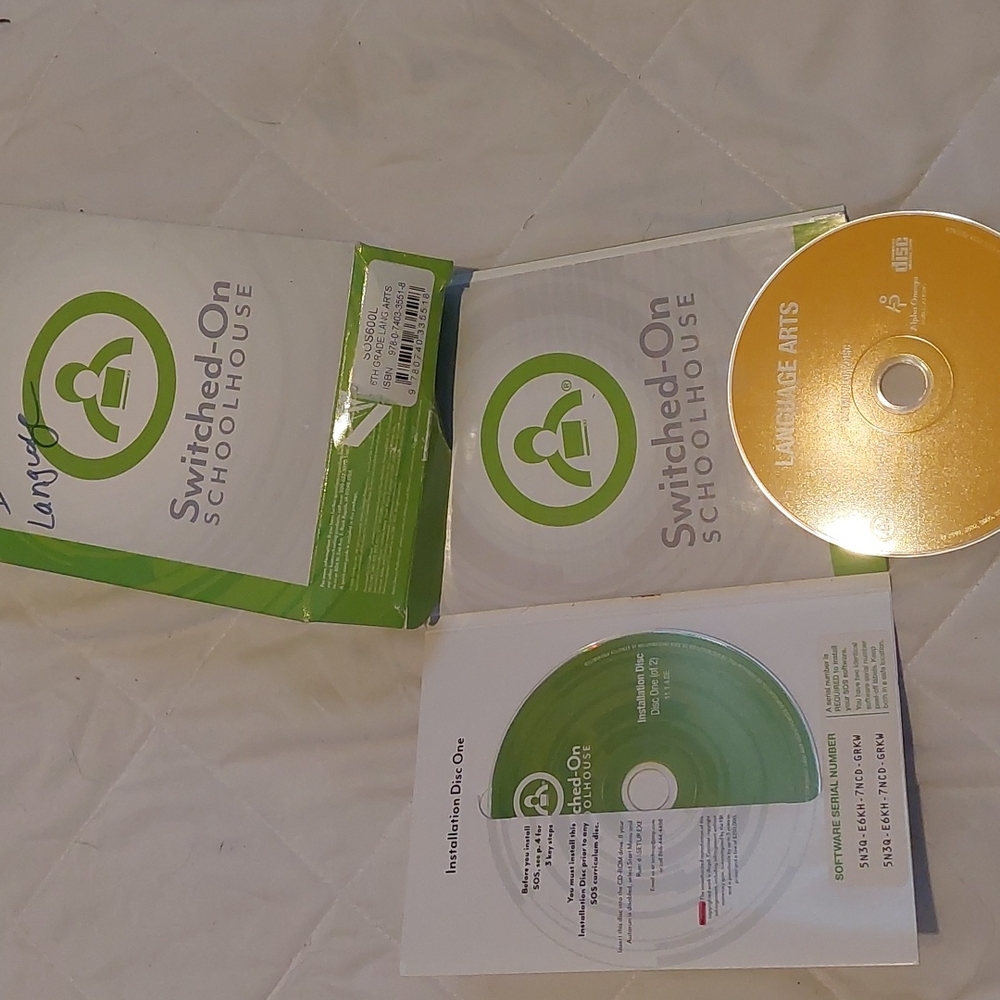 6th grade Language Arts on CD ROM by Switched on Schoolhouse